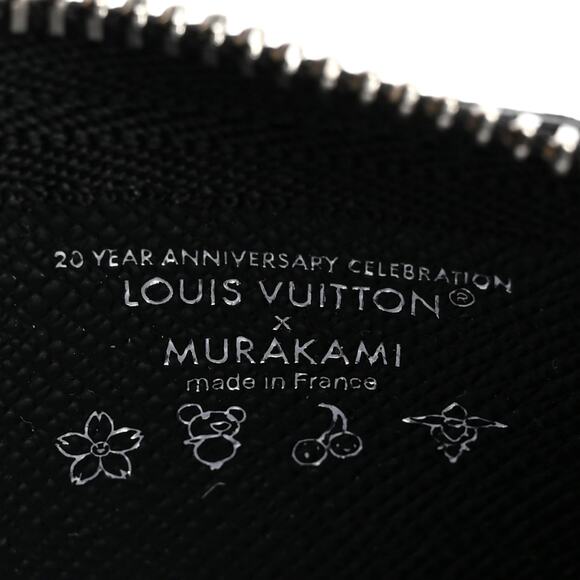 Louis Vuitton Murakami Key Pouch LV X TM Multicolor Black Cles Pochette 2025 - Picture 8 of 12